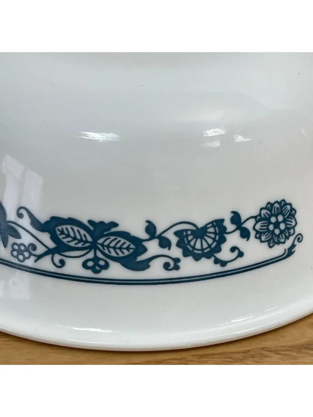 Vtg Corelle Old Town Blue Onion Cereal Soup Salad Bowls 6.25 inch Set 3 Corning